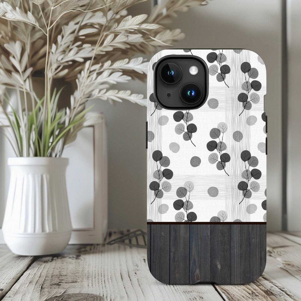 Japanese Floral iPhone 15 f14 13 12 11 Case (all models)