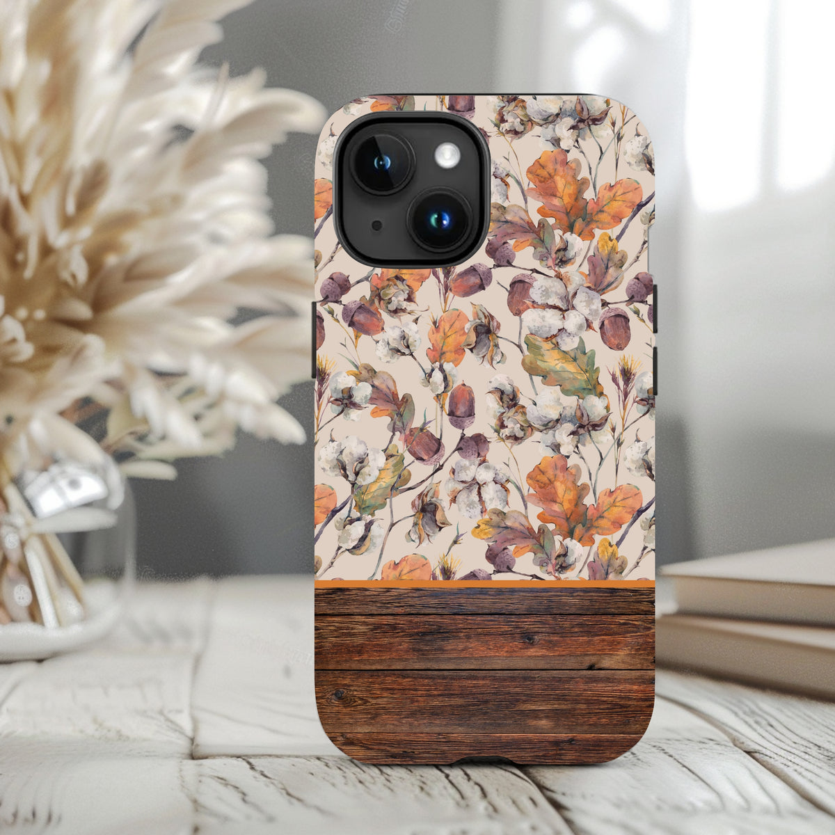 Vintage Floral Flower Phone Case iPhone 15 14 13 12 11  (plus all models