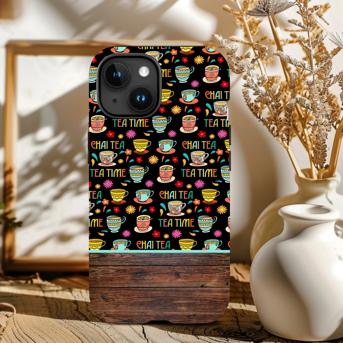 Chai Tea Time iPhone Case 15 14 13 12 11