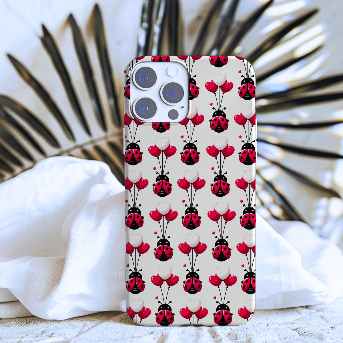 Ladybug Valentine phone case iPhone 15 pro max Ladybug Valentine phone case iPhone 15 pro max