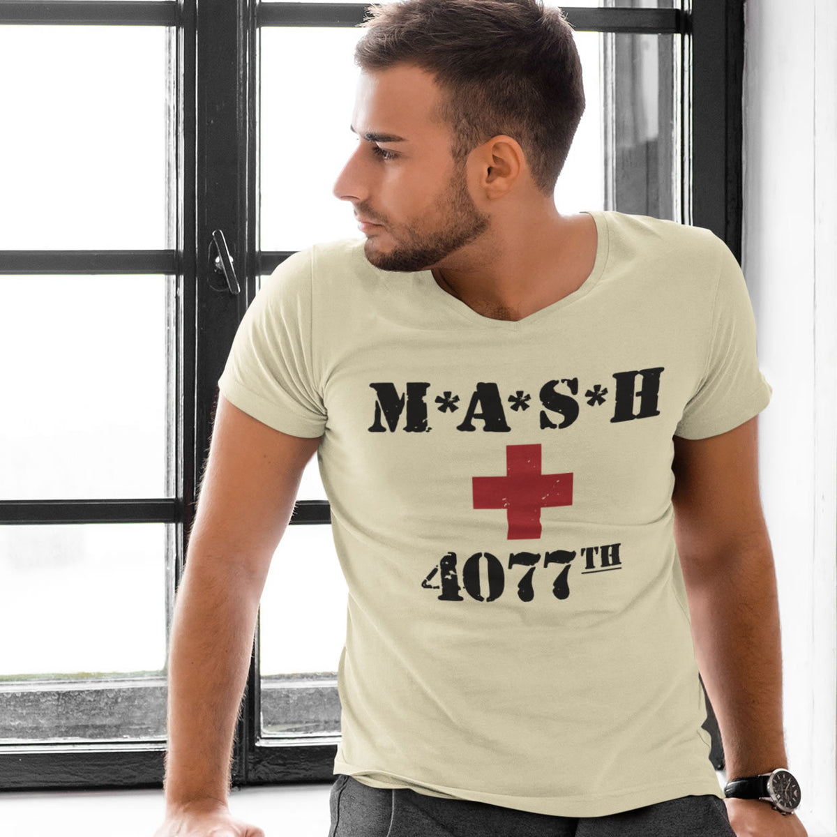 MASH 4077th Division TV Show Retro Shirt | Korean War Vintage T-shirt | Unisex Soft Style T-Shirt