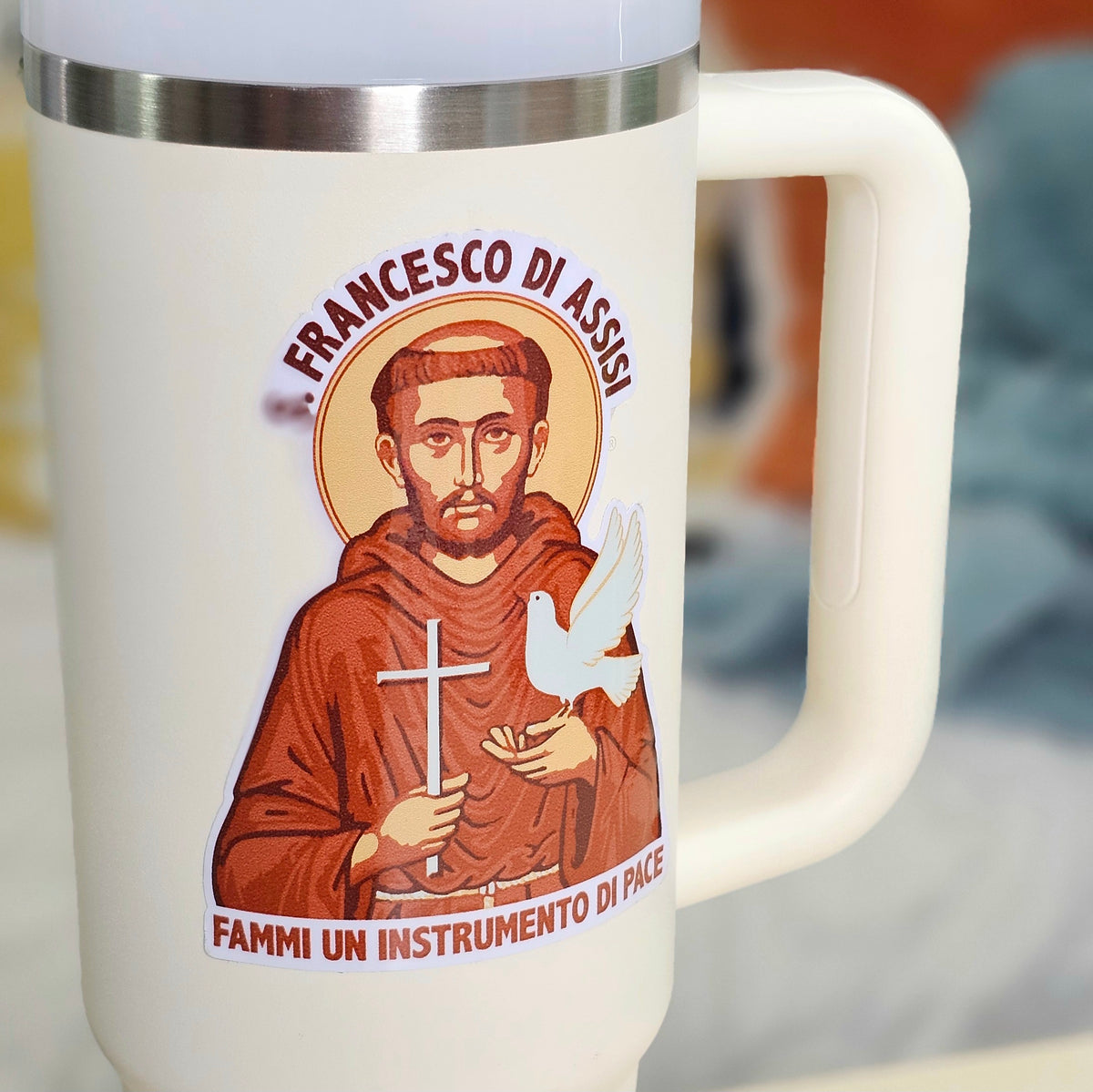 Saint Francis Prayer Catholic Stickers | Saint Sticker Set | Christian Gift