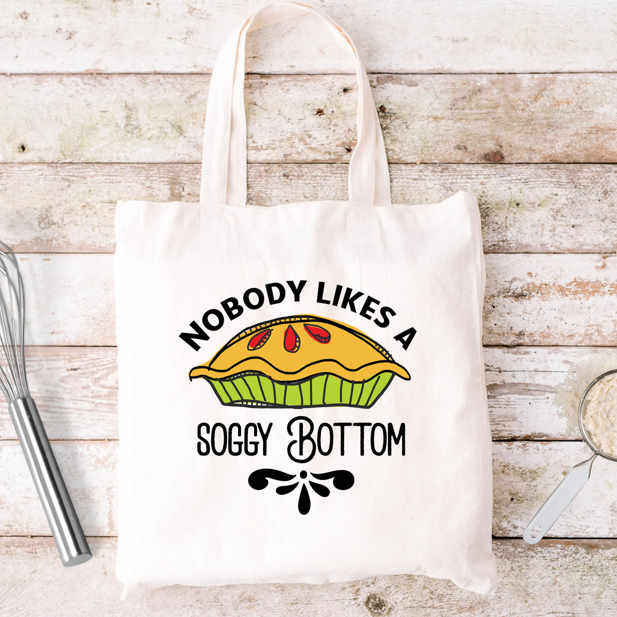 Soggy Bottom British Baking Tote Bag