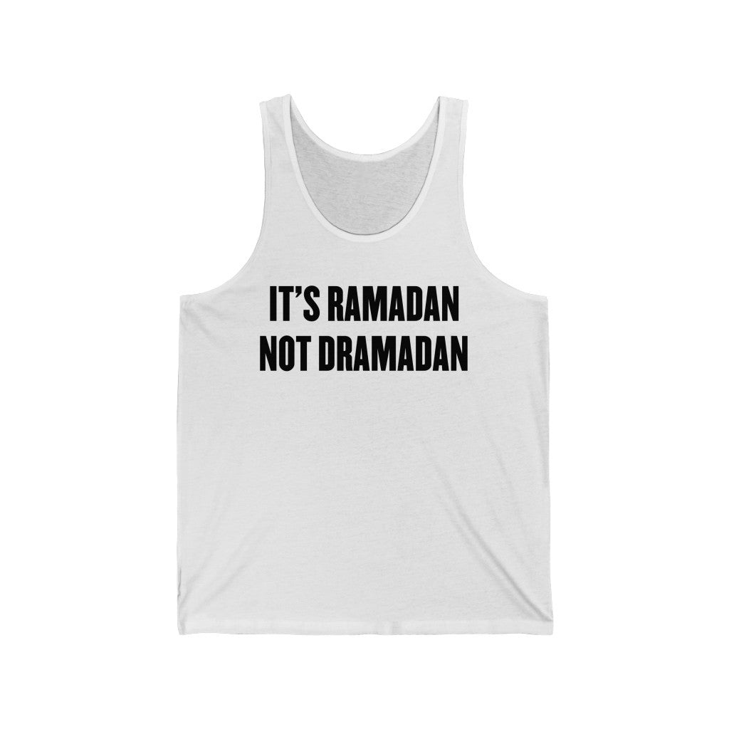Dramadan Funny Ramadan Shirt Muslim Gift | Unisex Jersey Tank Top