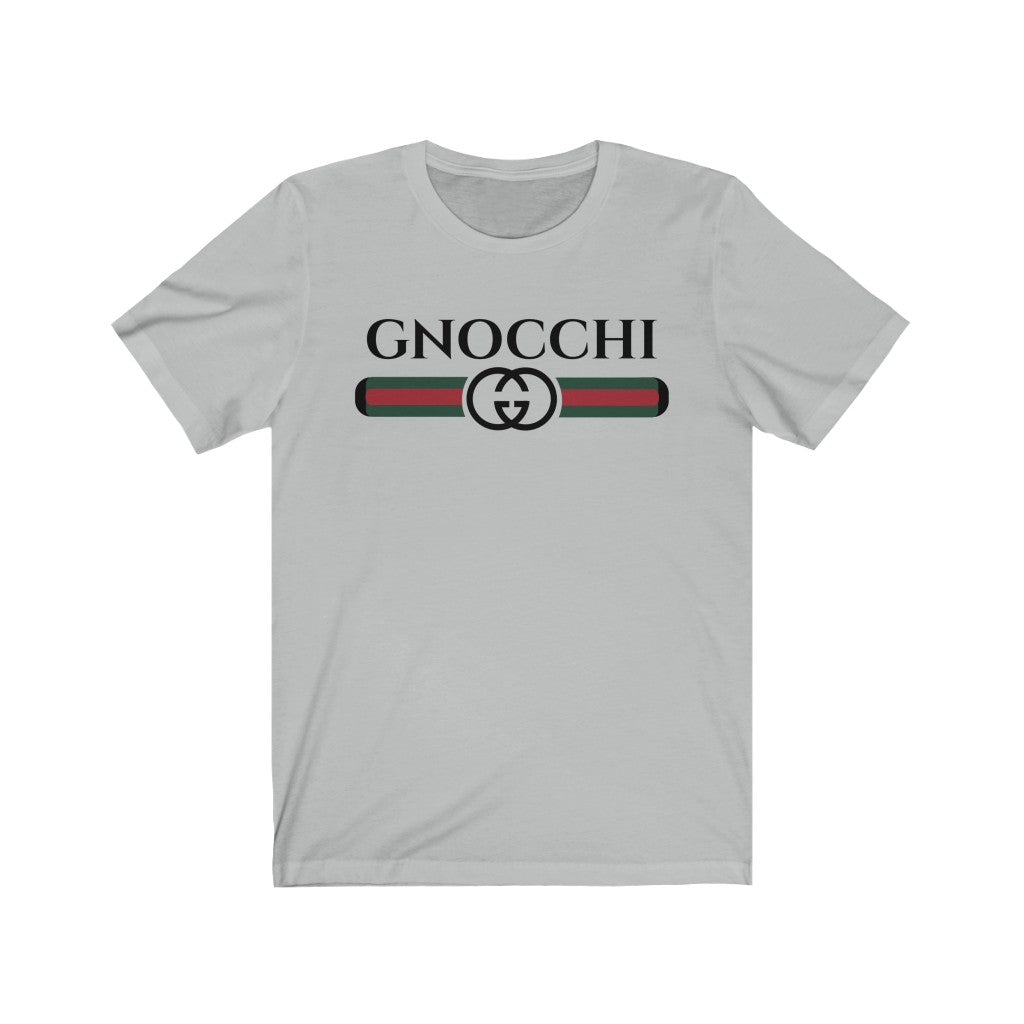 Gnocchi Pasta Funny Italian Shirt | Italy World Travel Gift | Bella Canvas Unisex Jersey T-shirt