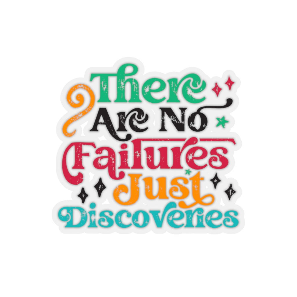 Discoveries Inspirational Entrepreneur Vinyl Stickers | Entrepreneur Gift | Kiss-Cut Stickers