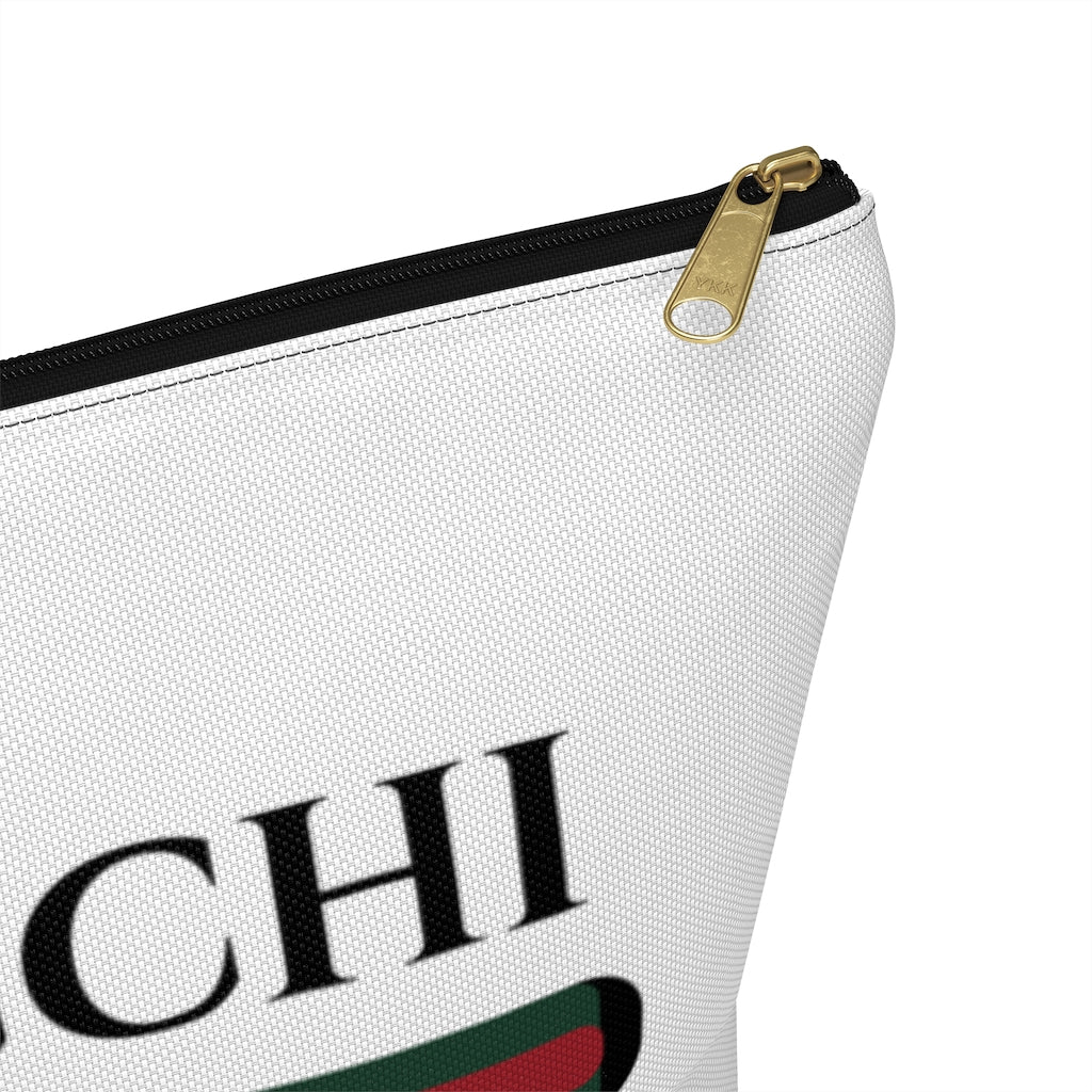 Gnocchi Pasta Designer Style Funny Makeup Cosmetic Bag | Italy World Travel Gifts | Accessory Pouch with T-Bottom