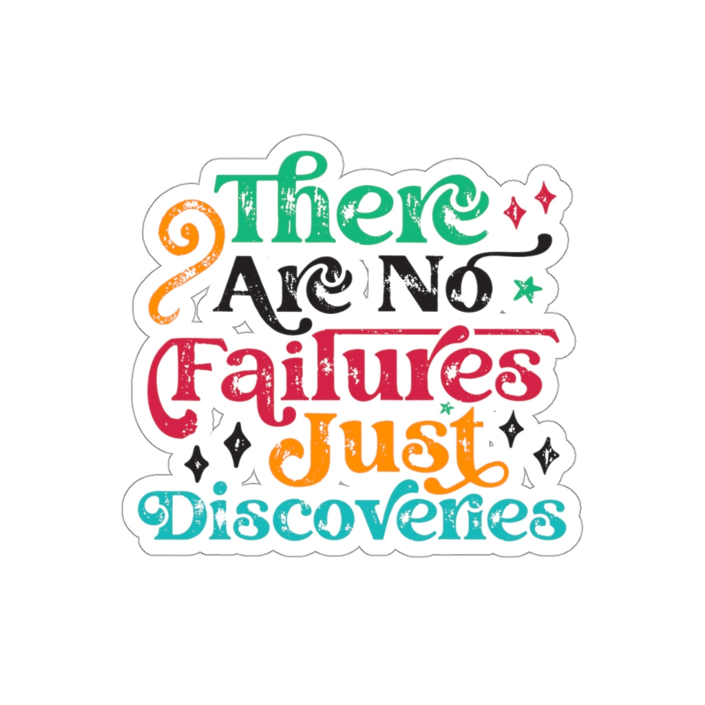 Discoveries Inspirational Entrepreneur Vinyl Stickers | Entrepreneur Gift | Kiss-Cut Stickers