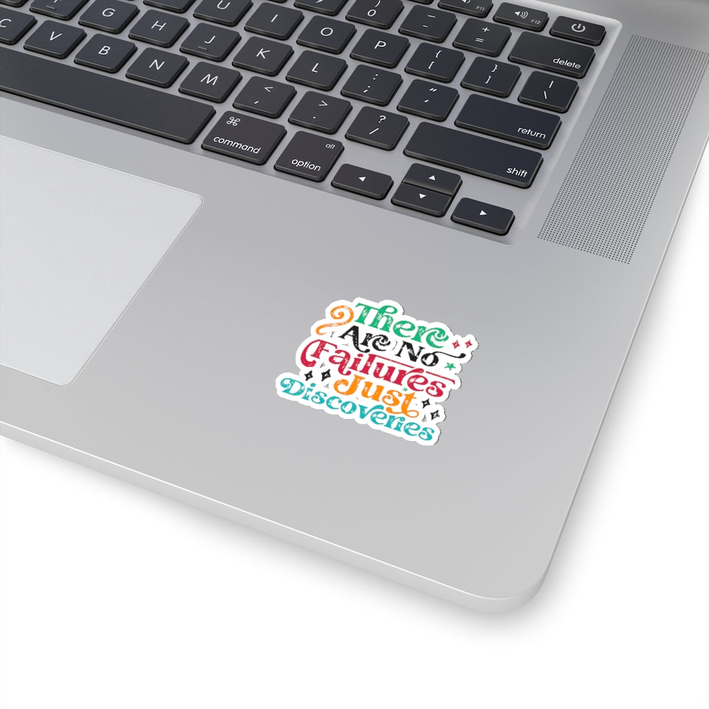 Discoveries Inspirational Entrepreneur Vinyl Stickers | Entrepreneur Gift | Kiss-Cut Stickers