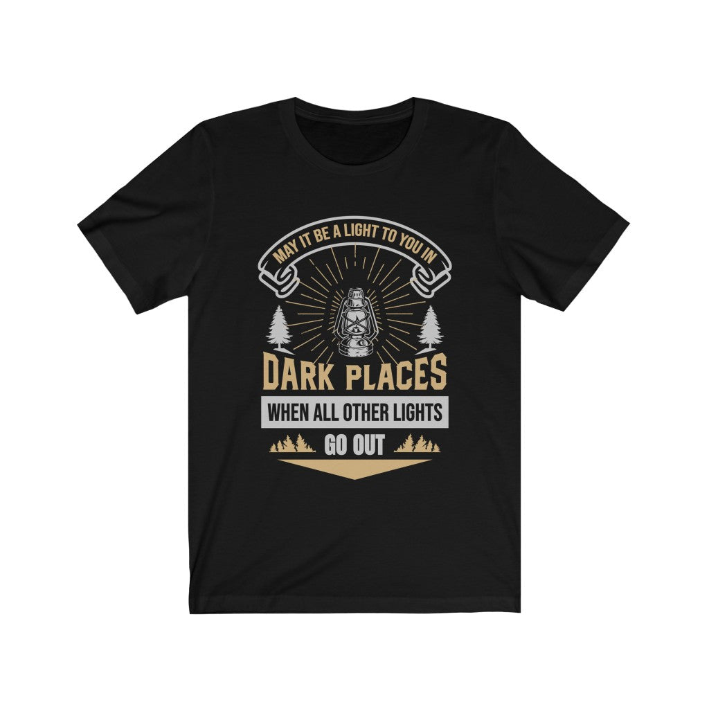 Camping Lantern Light Funny Camping Shirt | LOTR Gift | Bella Canvas Unisex Jersey T-shirt