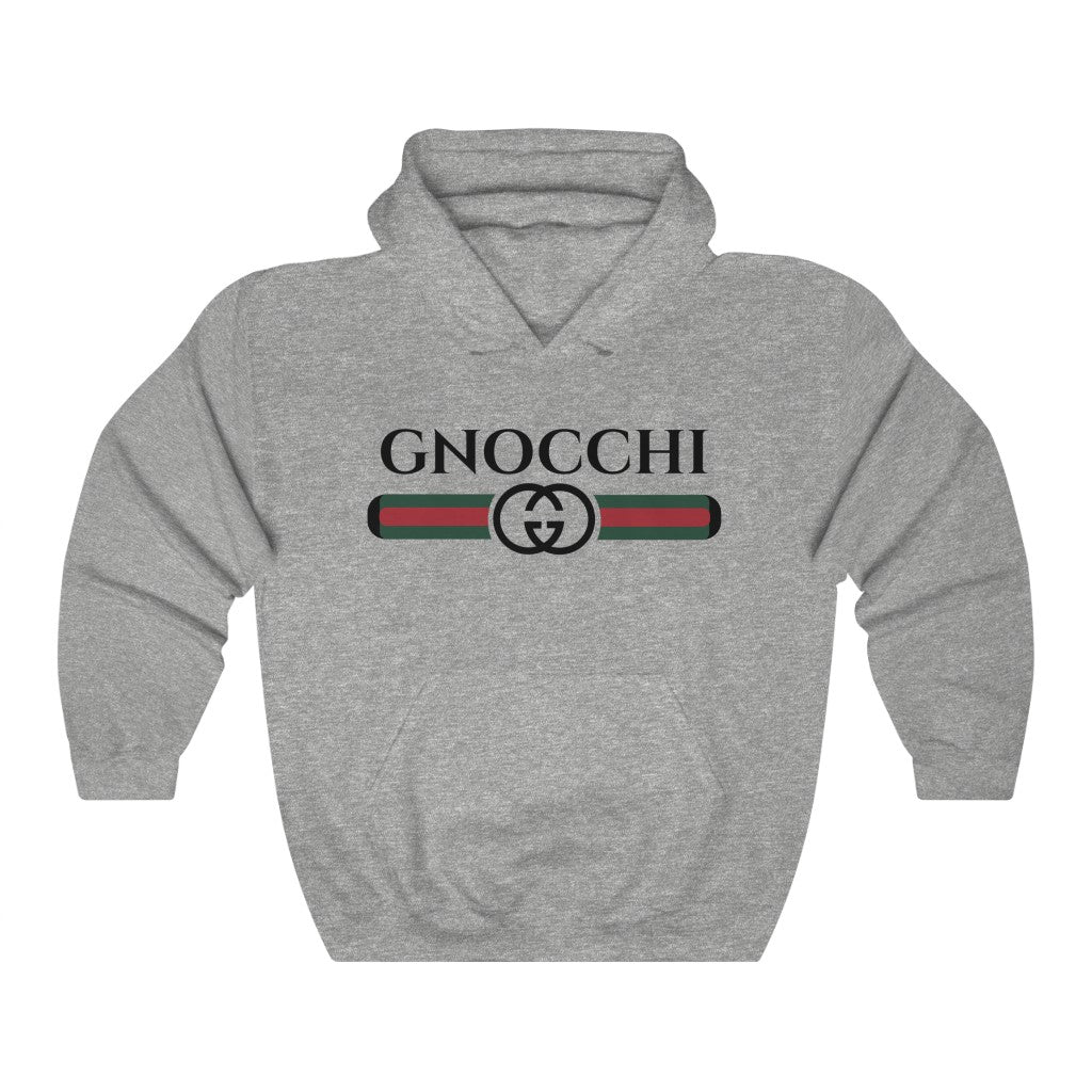 Gnocchi Pasta Funny Italian Shirt | Italy World Travel Gift | Unisex Hooded Sweatshirt