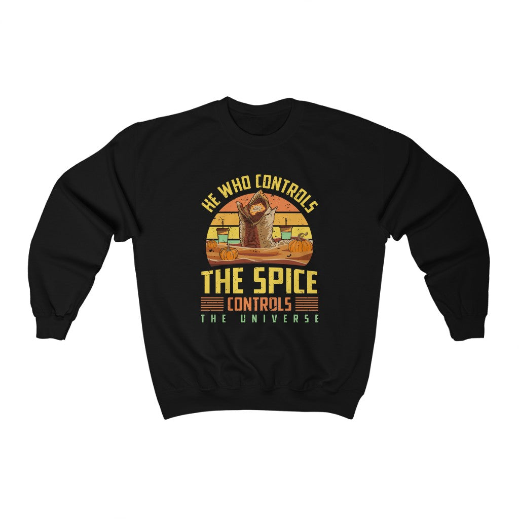 Dune Pumpkin Spice Funny Fall Shirt | Sci Fi Dune Gift | Unisex Crewneck Sweatshirt