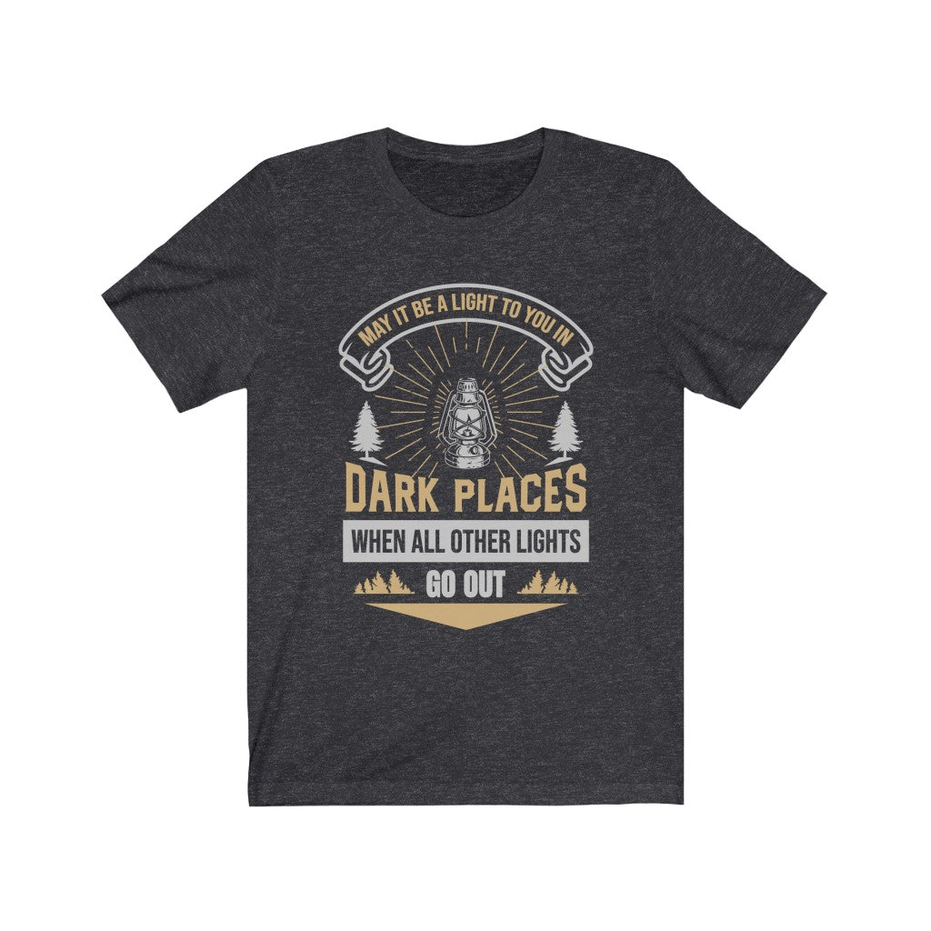 Camping Lantern Light Funny Camping Shirt | LOTR Gift | Bella Canvas Unisex Jersey T-shirt