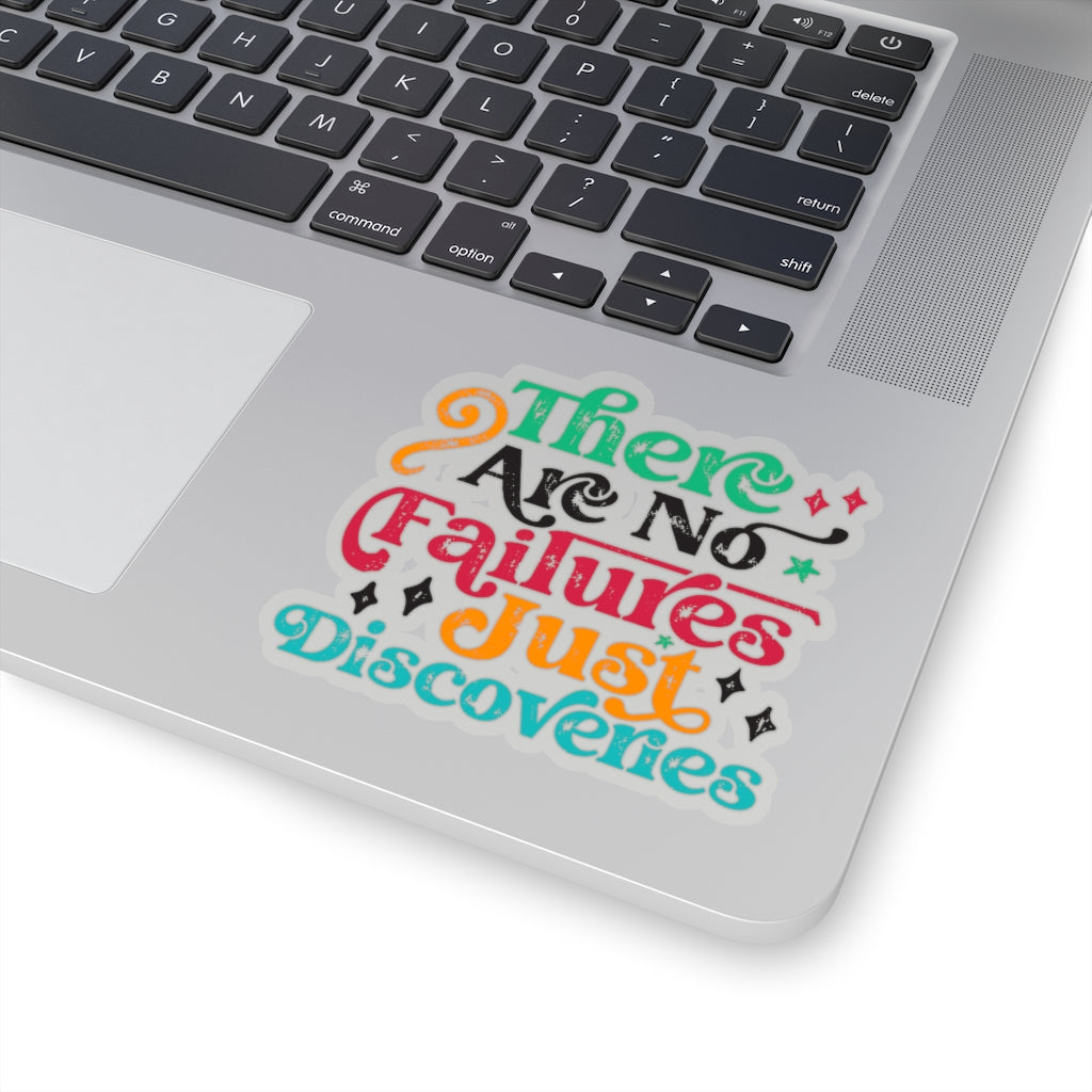 Discoveries Inspirational Entrepreneur Vinyl Stickers | Entrepreneur Gift | Kiss-Cut Stickers