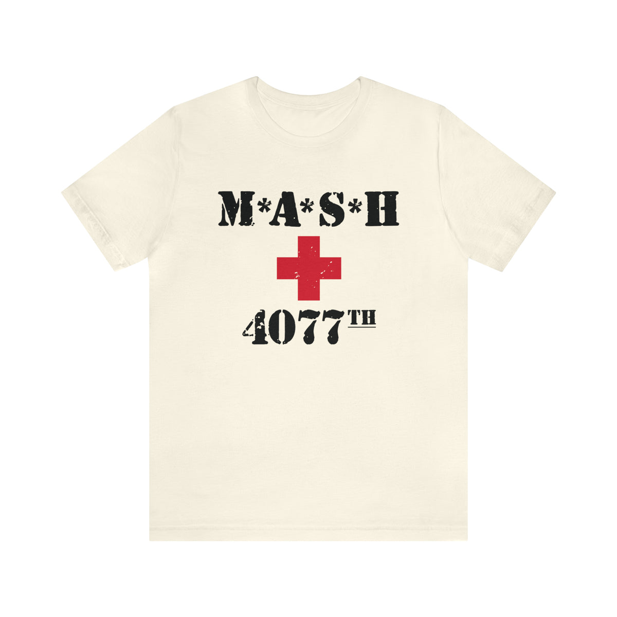 MASH 4077th Division TV Show Retro Shirt | Korean War Vintage T-shirt | Unisex Jersey T-shirt
