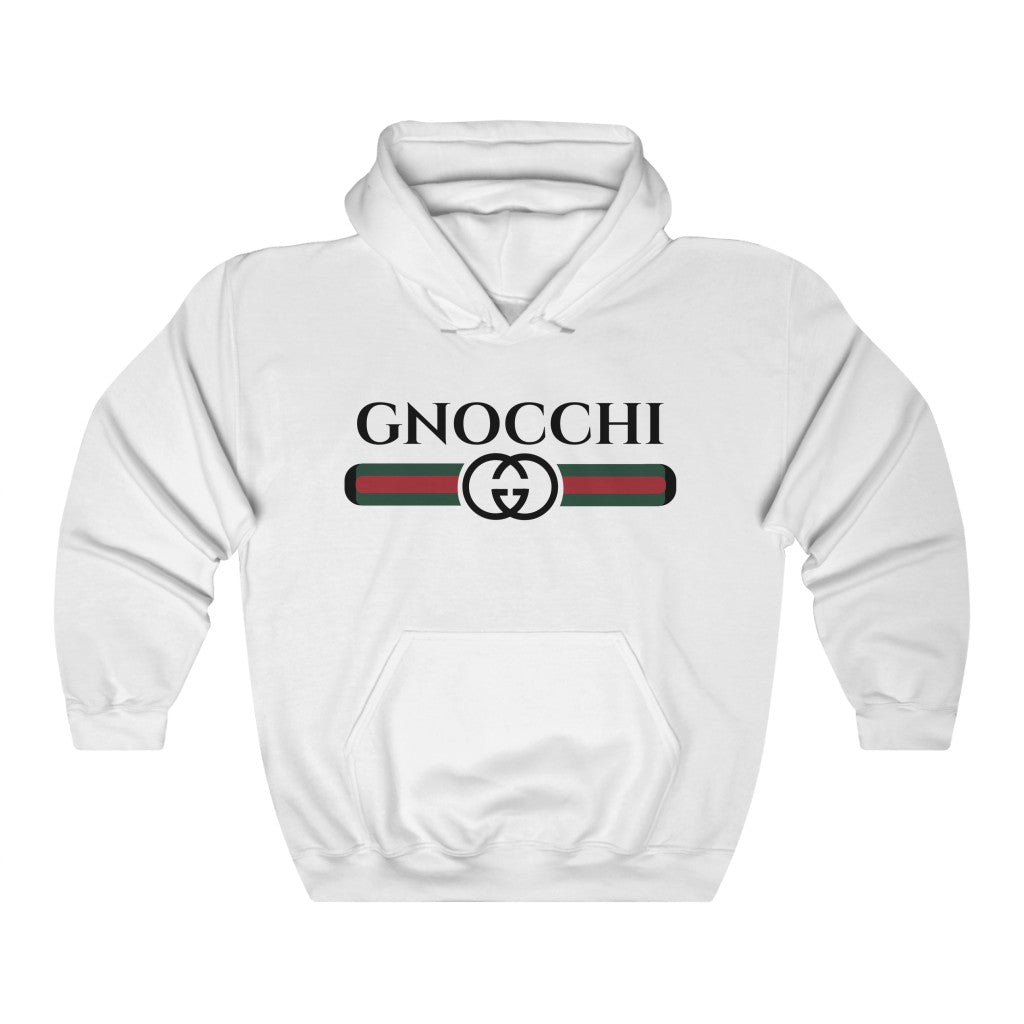 Gnocchi Pasta Funny Italian Shirt | Italy World Travel Gift | Unisex Hooded Sweatshirt