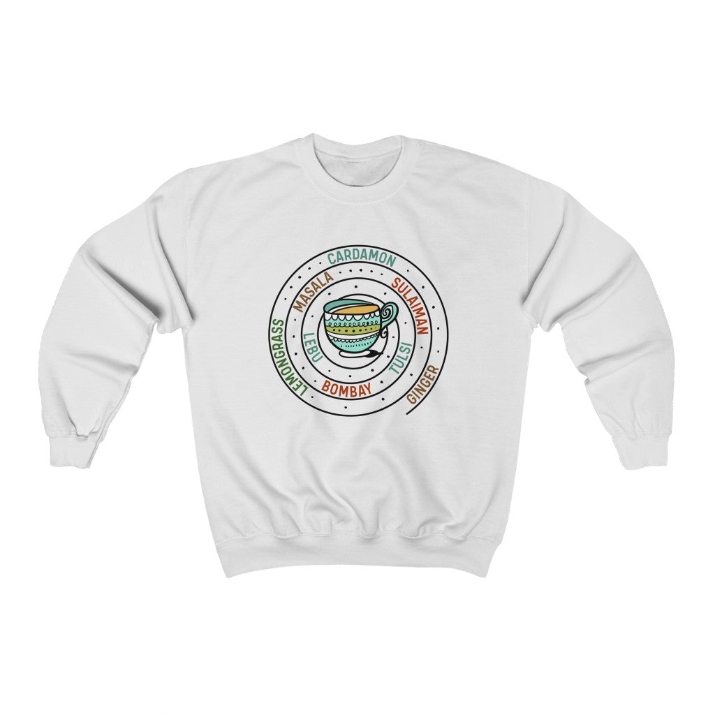 Chai Tea Types | Masala Chai Tea Shirt | Graphic Tees | Unisex Crewneck Sweatshirt