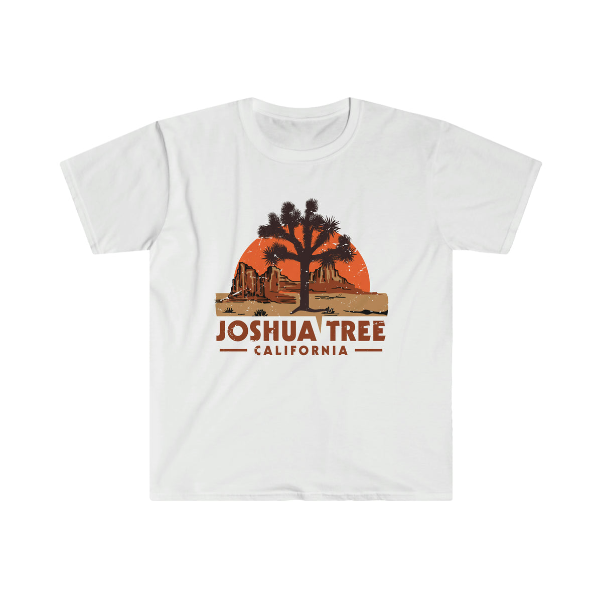 Joshua Tree California National Park Shirt | Outdoor Camping Shirt | Unisex Soft Style T-Shirt