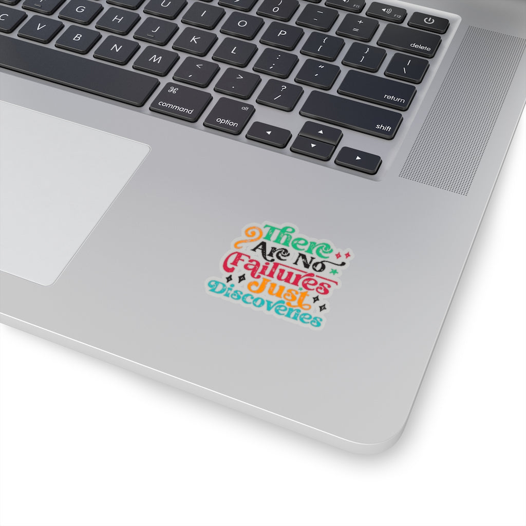 Discoveries Inspirational Entrepreneur Vinyl Stickers | Entrepreneur Gift | Kiss-Cut Stickers