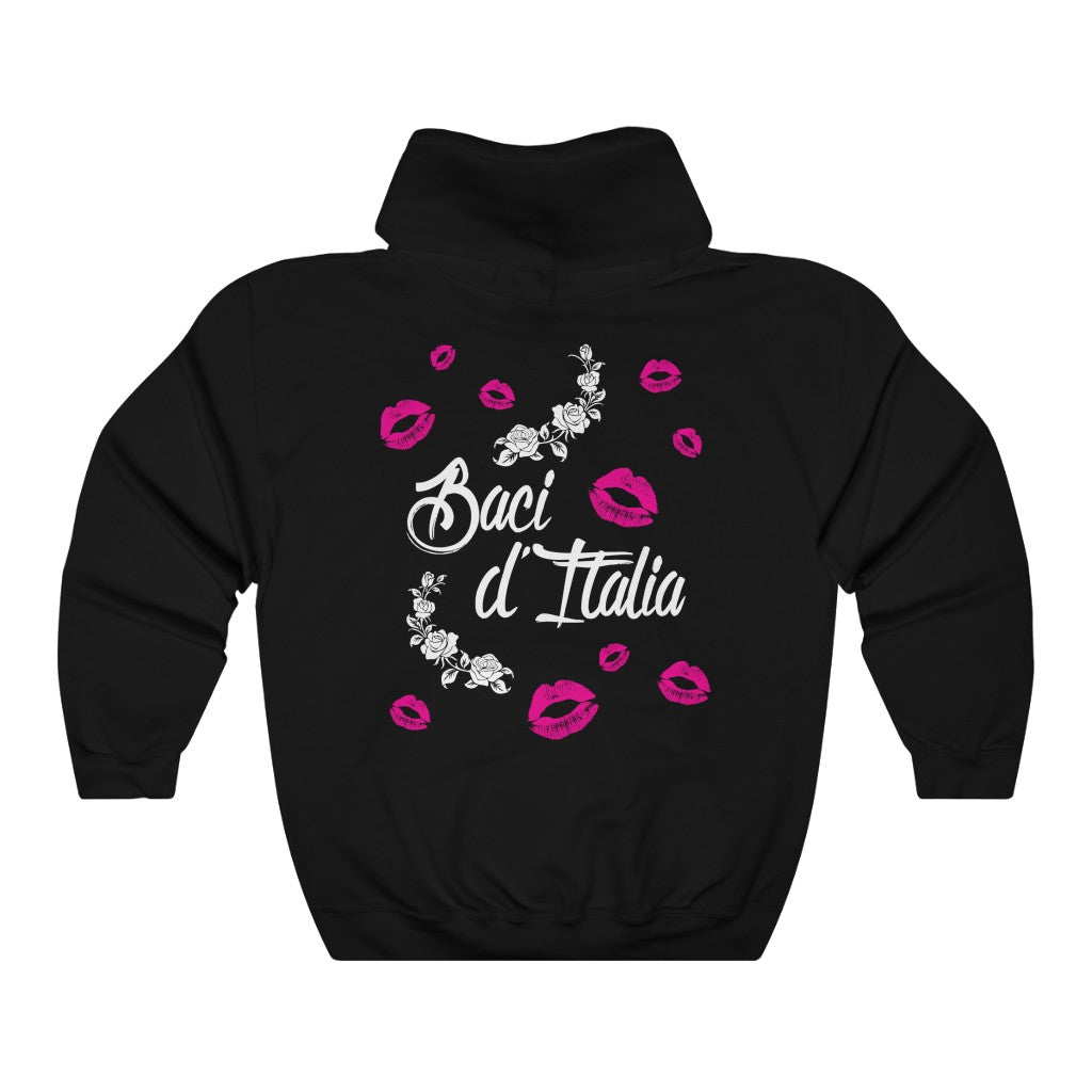 Kisses of Italy Travel Lover T-shirt | Italian Gift | Unisex Hooded Sweatshirt