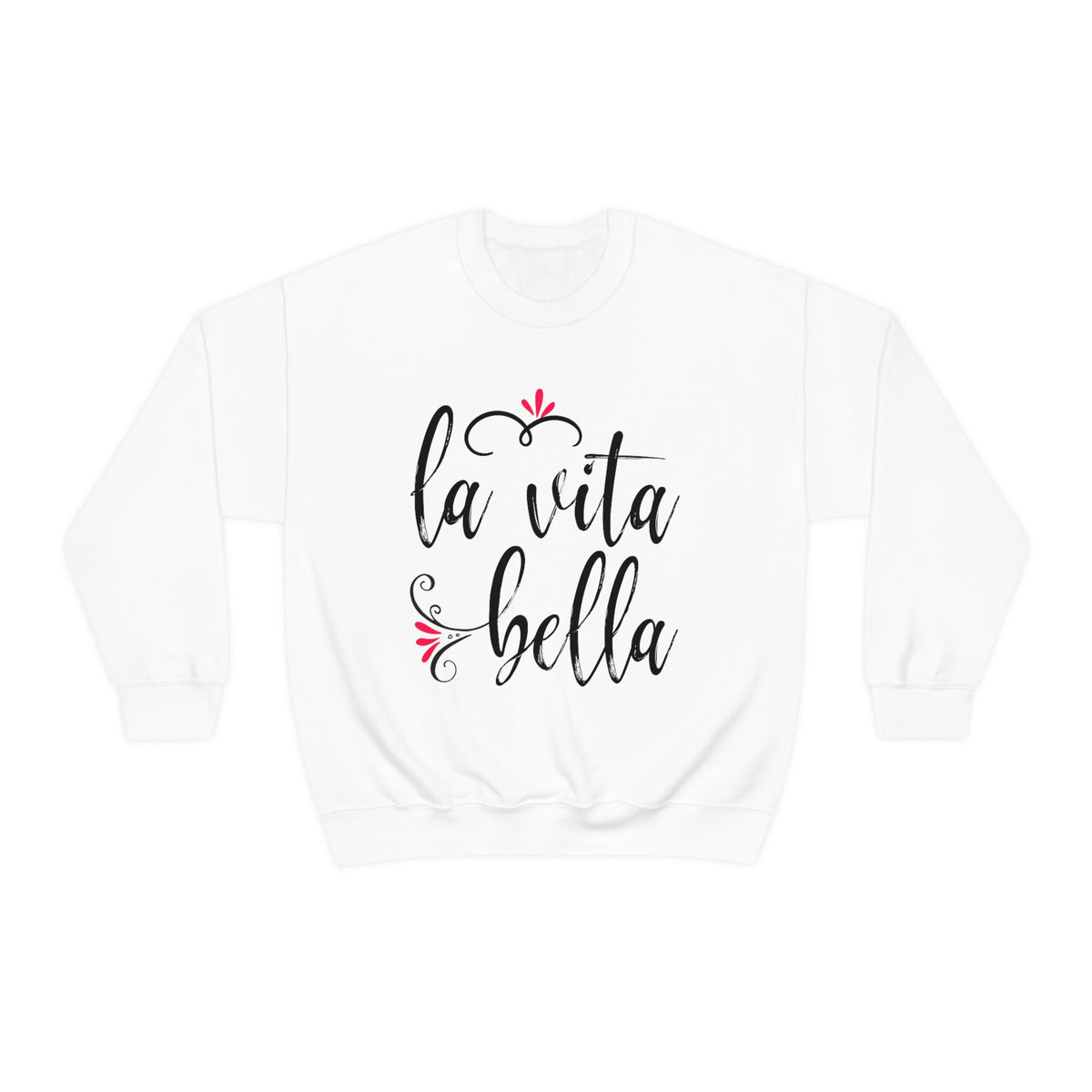 Bella Vita Good Life World Travel Lover T-shirt | Italy Travel Gift | Unisex Crewneck Sweatshirt