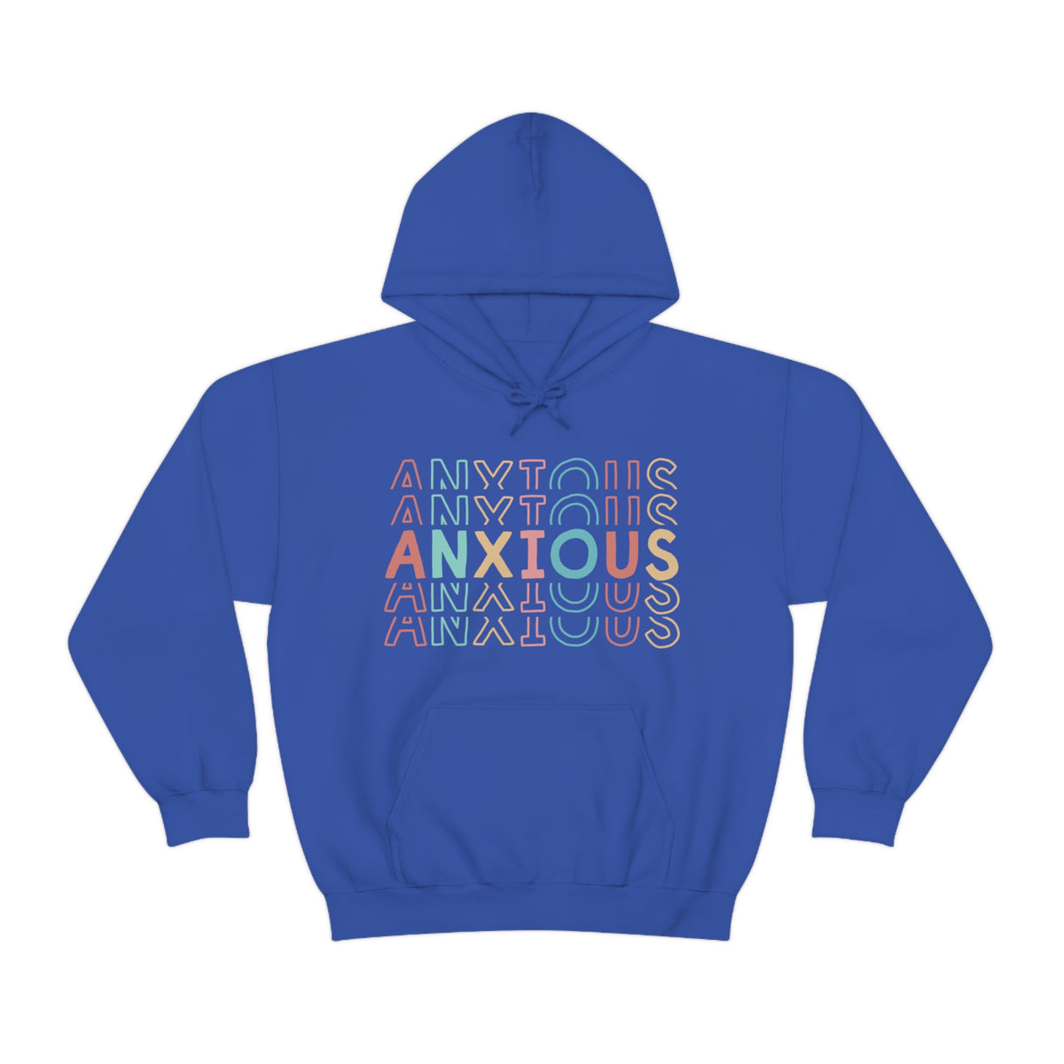 Anxiety Sweatshirt Hoodie | Mental Health Gift For Mom | Anxiety Shirt | Anxiety Gift For Her | Unisex Hooded Sweatshirt