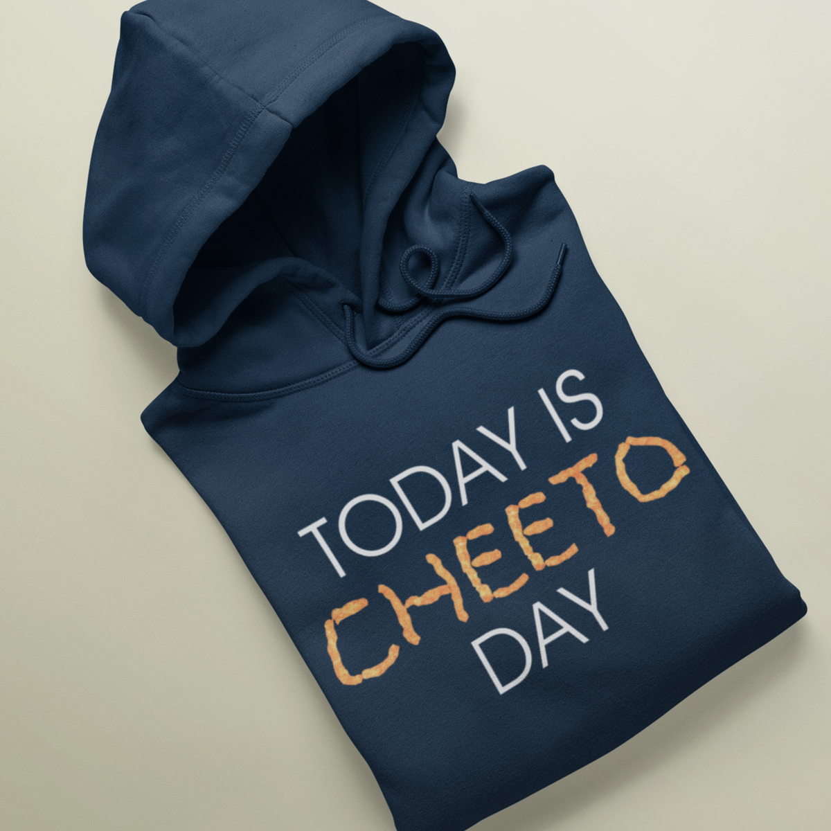 Cheeto Cheat Day Funny Workout T-shirts | Foodie Game Day Gifts | Unisex Hooded Sweatshirt