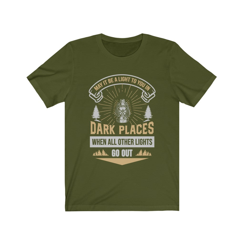 Camping Lantern Light Funny Camping Shirt | LOTR Gift | Bella Canvas Unisex Jersey T-shirt