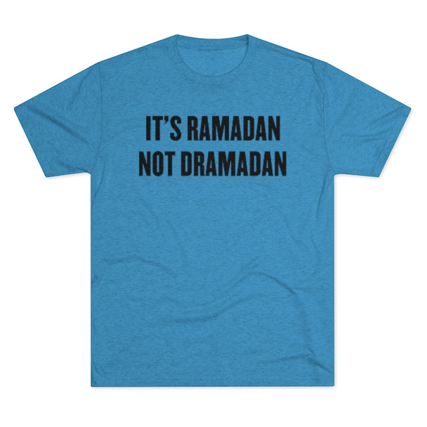 Dramadan Funny Ramadan Shirt Muslim Gift | Men's  Tri-blend T-shirt