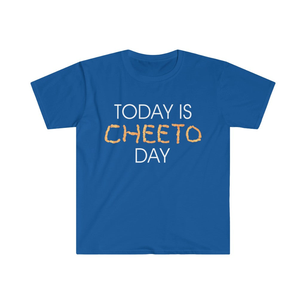 Cheeto Cheat Day Funny Workout T-shirts | Foodie Game Day Gifts | Unisex Soft Style T-Shirt