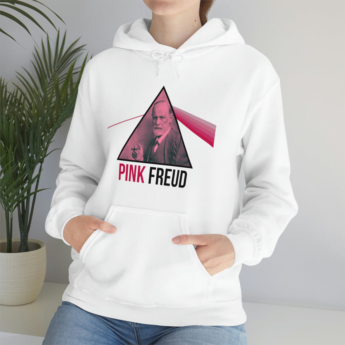 Pink Freud School Psychologist Counselor Shirt | Psychology Gift | Super Soft Tshirt | Unisex Hooded Sweatshirt