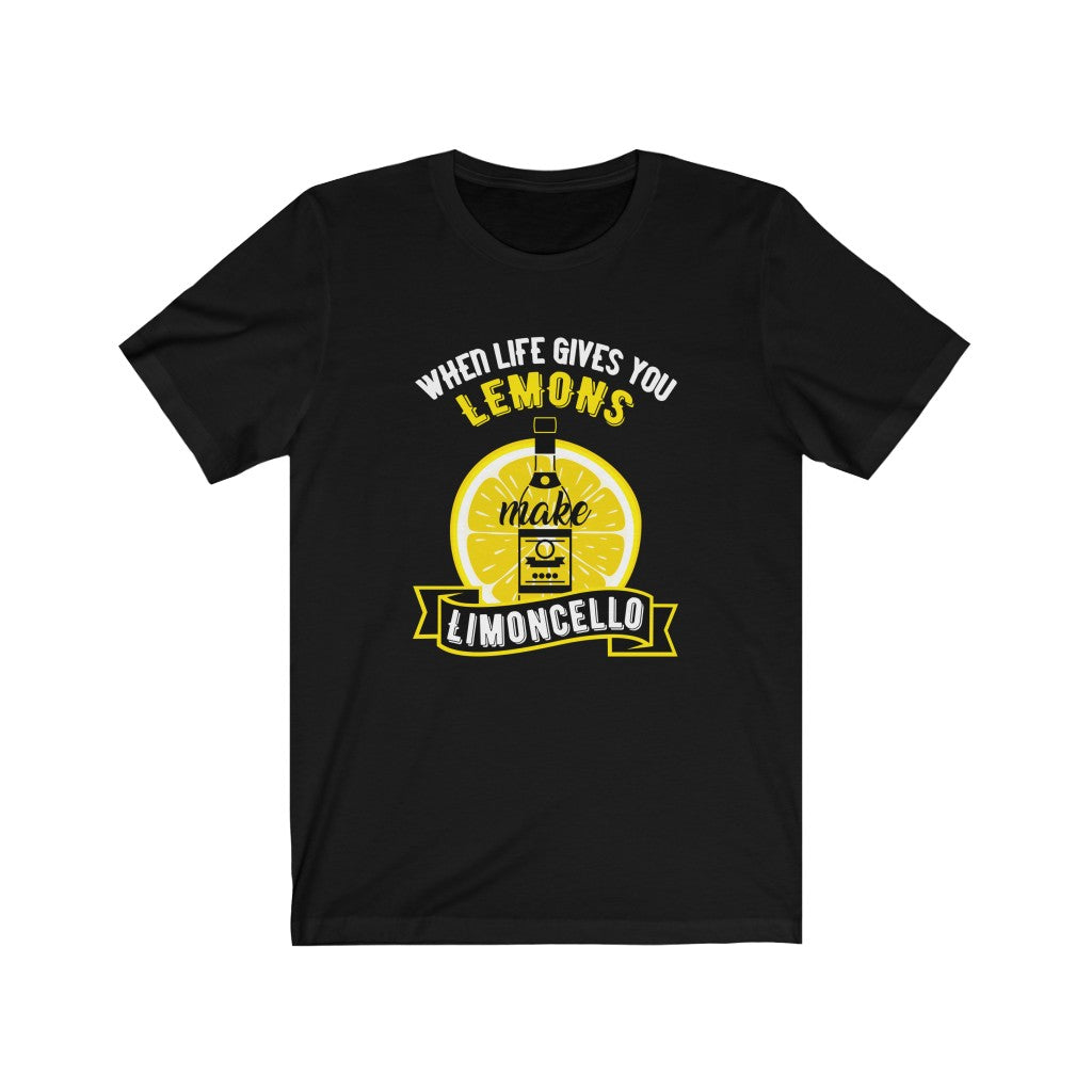 Italian Limoncello Funny Drink Shirt | Italy Travel Lover Gift | Bella Canvas Unisex Jersey T-shirt