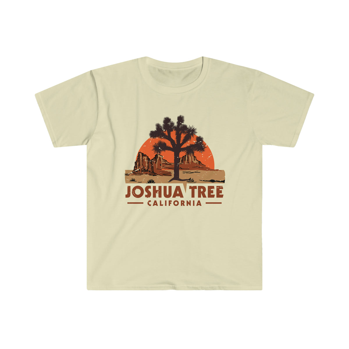 Joshua Tree California National Park Shirt | Outdoor Camping Shirt | Unisex Soft Style T-Shirt