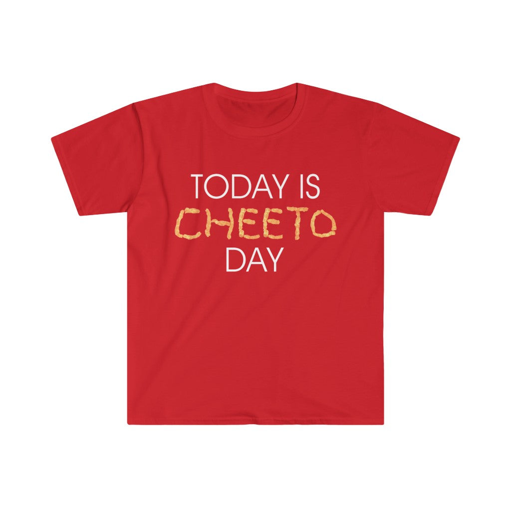 Cheeto Cheat Day Funny Workout T-shirts | Foodie Game Day Gifts | Unisex Soft Style T-Shirt