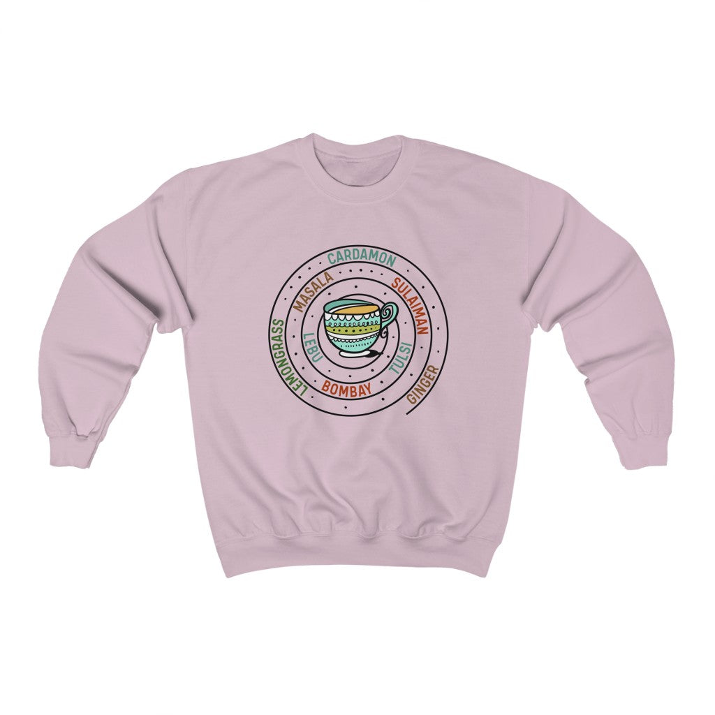 Chai Tea Types | Masala Chai Tea Shirt | Graphic Tees | Unisex Crewneck Sweatshirt