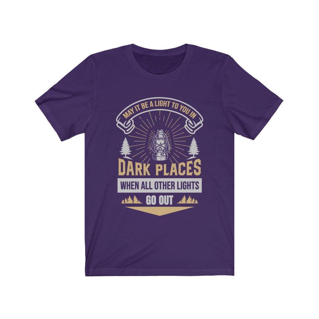 Camping Lantern Light Funny Camping Shirt | LOTR Gift | Bella Canvas Unisex Jersey T-shirt