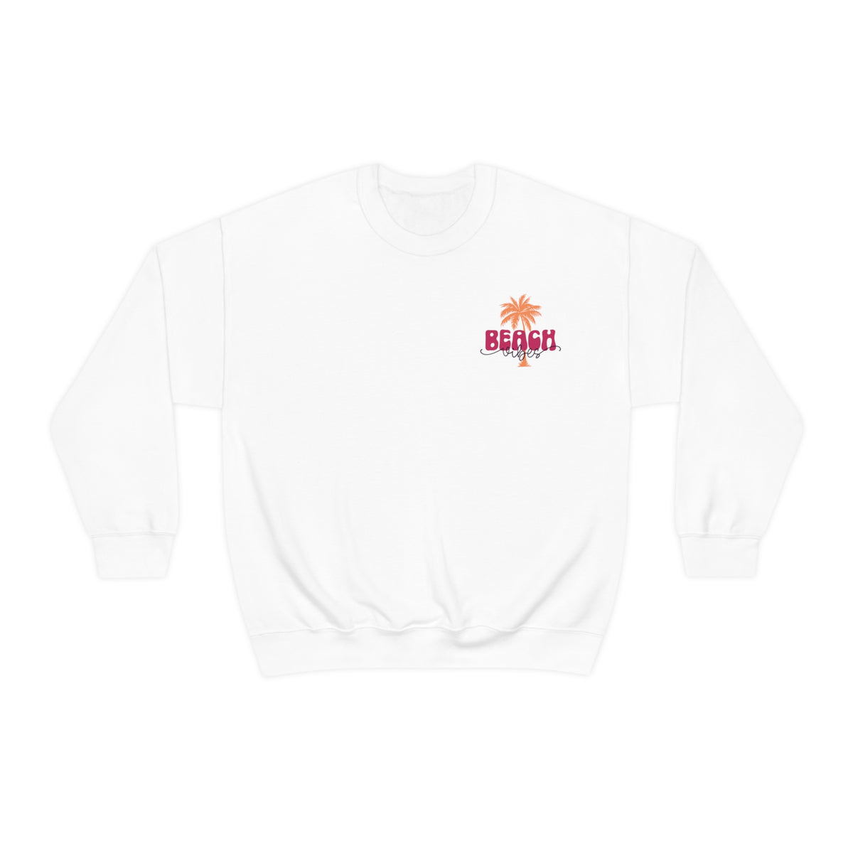 Beach Vibes T Rex Shirt | Funny Dinosaur Shirt | Front and Back Shirt | Tropical Summer Shirt | Pocket Shirt | Unisex Crewneck Sweatshirt