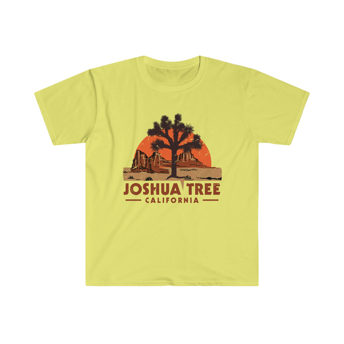 Joshua Tree California National Park Shirt | Outdoor Camping Shirt | Unisex Soft Style T-Shirt