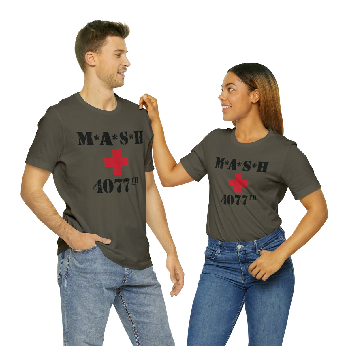 MASH 4077th Division TV Show Retro Shirt | Korean War Vintage T-shirt | Unisex Jersey T-shirt