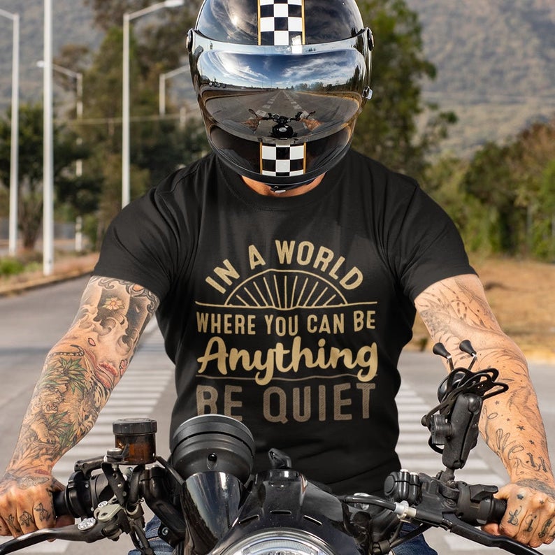 Be Quiet Funny Introvert Antisocial Shirt | Leave Me Alone | Bella Canvas Unisex Jersey T-shirt